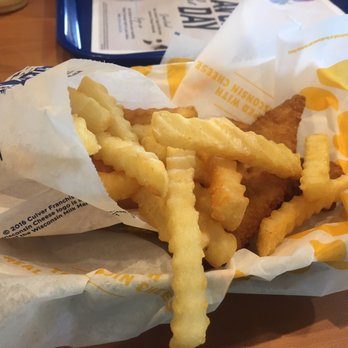 Culver's - Chicken tender basket with curly fries - Ice Cream & Frozen Yogurt Near Me - Kissimmee, Florida
