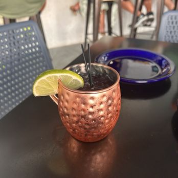 Dog & Duck - Moxy Mule (mocktail) - Burgers Near Me - Summerville, South Carolina