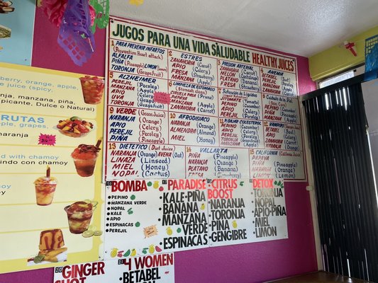 Menu photo 1 Super Bionicos La Fiesta Bellflower, CA