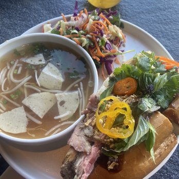 Lily - Roast beef pho dip sandwich - Vietnamese Near Me - San Francisco, California Lily - Roast beef pho dip sandwich - Vietnamese Near Me - San Francisco, California