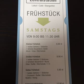 Gaststätte Zentralstation - Frühstückskarte - Bars Near Me - Lauterbach, HE Gaststätte Zentralstation - Frühstückskarte - Bars Near Me - Lauterbach, HE