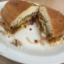 Chorizo with Cheese Torta Chorizo with Cheese Torta