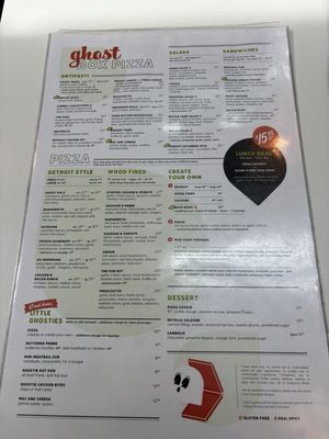 Menu photo 3 Ghost Box Pizza by Stem Ciders Lafayette, CO