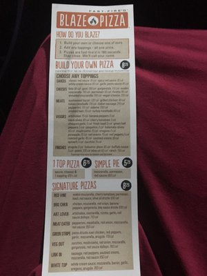 Menu photo 7 Blaze Pizza Winter Park, FL