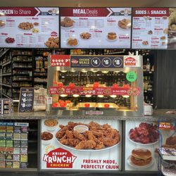 Krispy Krunchy Chicken - The counter