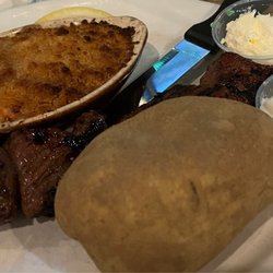 Jimmys Steer House - Lobster pie and steak tips