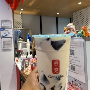 Gong Cha - Jasmine Green Milk Tea w Herbal Jelly - Bubble Tea Near Me - Nashville, Tennessee Gong Cha - Jasmine Green Milk Tea w Herbal Jelly - Bubble Tea Near Me - Nashville, Tennessee