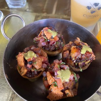 Ceviches by Divino ® Davie - Toston con Chicharron - Mexican Near Me - Davie, Florida Ceviches by Divino ® Davie - Toston con Chicharron - Mexican Near Me - Davie, Florida