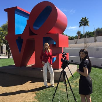 AZ88 - CW6 Adriana De Alba interviews Phoenix matchmaker Roseann Higgins at LOVE sculpture Scottsdale Civic Center, steps from AZ88. - American Near Me - Scottsdale, Arizona AZ88 - CW6 Adriana De Alba interviews Phoenix matchmaker Roseann Higgins at LOVE sculpture Scottsdale Civic Center, steps from AZ88. - American Near Me - Scottsdale, Arizona