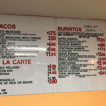 Taqueria San Jose - Menu 3 9/3/23 - Mexican Near Me - Aberdeen, Washington Taqueria San Jose - Menu 3 9/3/23 - Mexican Near Me - Aberdeen, Washington