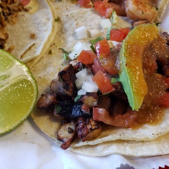 Mariscos Rosarito - Octopus taco - Mexican Near Me - Wilmington, California Mariscos Rosarito - Octopus taco - Mexican Near Me - Wilmington, California