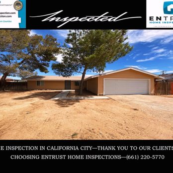 Entrust Home Inspections - Home Inspectors Near Me - Rosamond, California