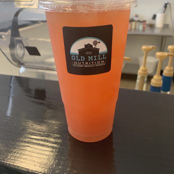 Old Mill Nutrition - Strawberry Pina Colada "Tea" - Juice Bars & Smoothies Near Me - Flowery Branch, Georgia