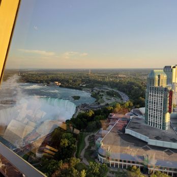 Revolving Dining Room - Horseshoe Falls ONT from Skylon Tower - American Near Me - Niagara Falls, Ontario Revolving Dining Room - Horseshoe Falls ONT from Skylon Tower - American Near Me - Niagara Falls, Ontario
