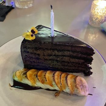 Paperfish Sushi - Chocolate ganache cake - Sushi Bars Near Me - Miami, Florida Paperfish Sushi - Chocolate ganache cake - Sushi Bars Near Me - Miami, Florida