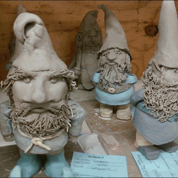 Lillstreet Art Center - 1-day gnome workshop!! For real!! (Mine is on the left. And, yes, he does stand guard in my garden.) - Art Galleries Near Me - Chicago, Illinois Lillstreet Art Center - 1-day gnome workshop!! For real!! (Mine is on the left. And, yes, he does stand guard in my garden.) - Art Galleries Near Me - Chicago, Illinois
