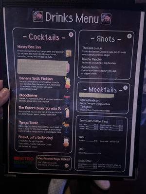 Menu photo 2 Retro Game Bar Portland, OR Menu photo 2 Retro Game Bar Portland, OR