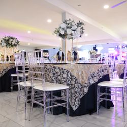 El Rey Banquet Hall - EL REY BANQUET HALL is for 200 - 400 Guest, We supply linens, Centerpieces, Clean up