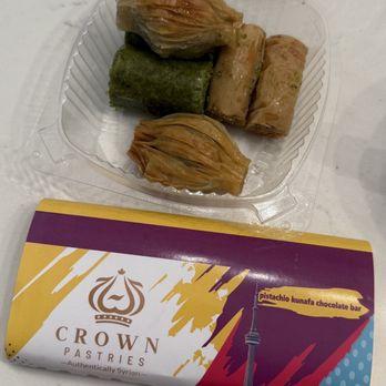 Crown Pastries - kunafa chocolate & baklava - Desserts Near Me - Vaughan, Ontario