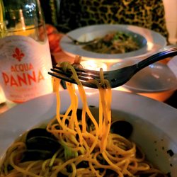 Senza Gluten By Jemiko - Spaghetti with garlic sauce and clams