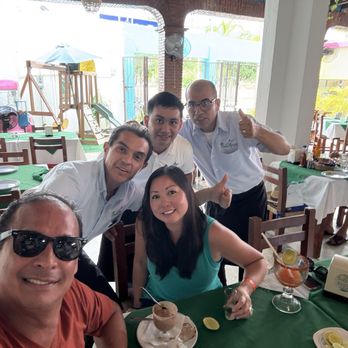 Santos Mariscos Seefood - With the crew - Seafood Near Me - Puerto Vallarta, JAL