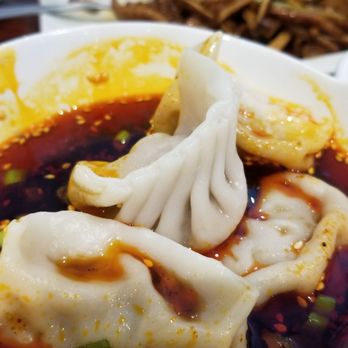 Sichuan House - dumplings in a bowl of soup - Szechuan Near Me - State College, Pennsylvania Sichuan House - dumplings in a bowl of soup - Szechuan Near Me - State College, Pennsylvania