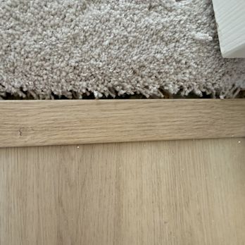 Carpet Empire Plus - Carpet not meeting main flooring. - Carpeting Near Me - Cathedral City, California