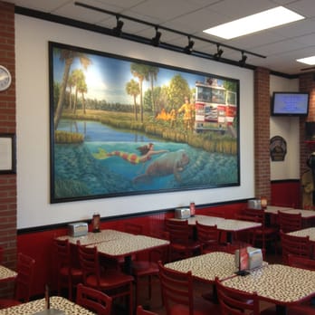 Firehouse Subs - a painting of a firehouse in a restaurant - Sandwiches Near Me - Spring Hill, Florida Firehouse Subs - a painting of a firehouse in a restaurant - Sandwiches Near Me - Spring Hill, Florida