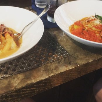 Heritage 485 - Shrimp and Grits and Spinach Ravioli - Mediterranean Near Me - Prince Frederick, Maryland