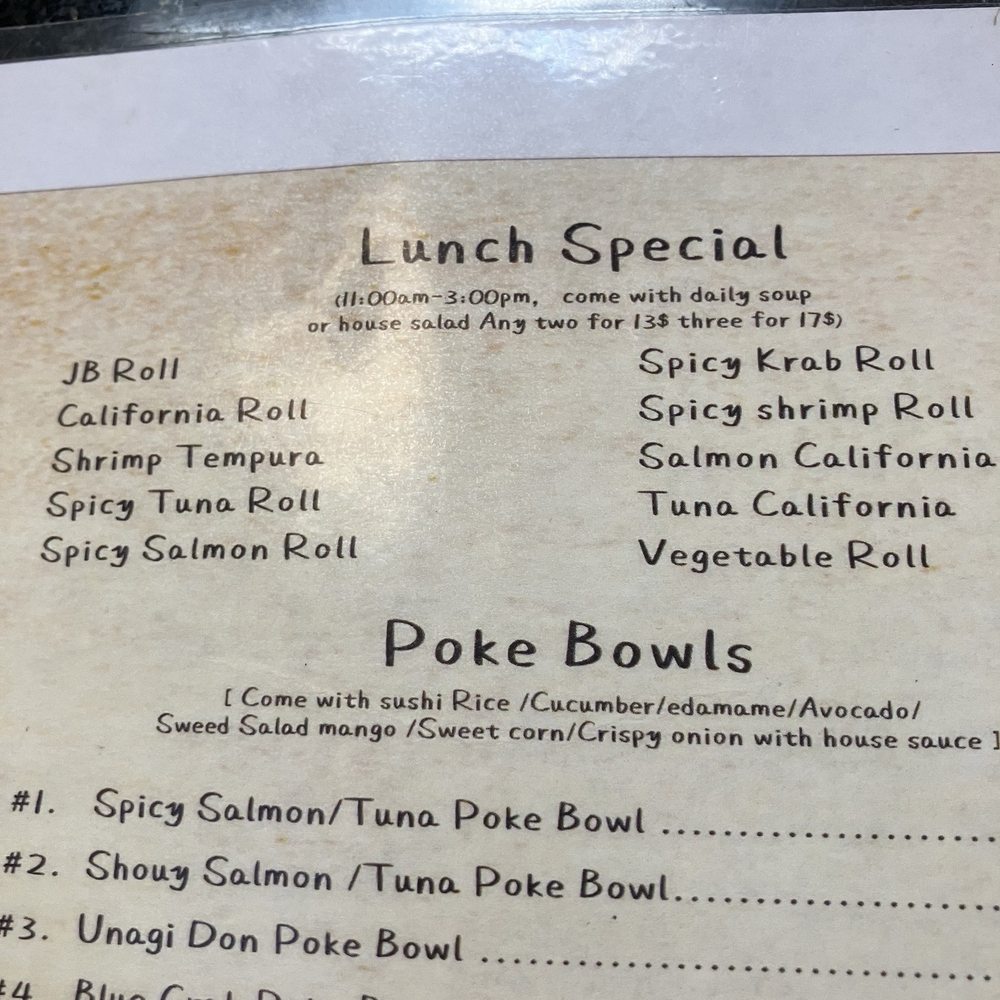 Sushi Yan - Lunch special - menu - Japanese Near Me - Boca Raton, Florida Sushi Yan - Lunch special - menu - Japanese Near Me - Boca Raton, Florida