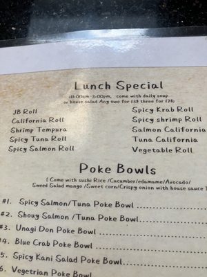 Menu photo 1 Sushi Yan Boca Raton, FL