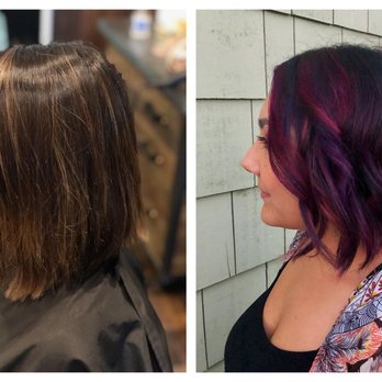 BFH2T - Left: Before / Right: After :) - Hair Salons Near Me - Livermore, California