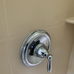 Virginia Bathtub Refinishing - Cover was not removed prior to painting.
