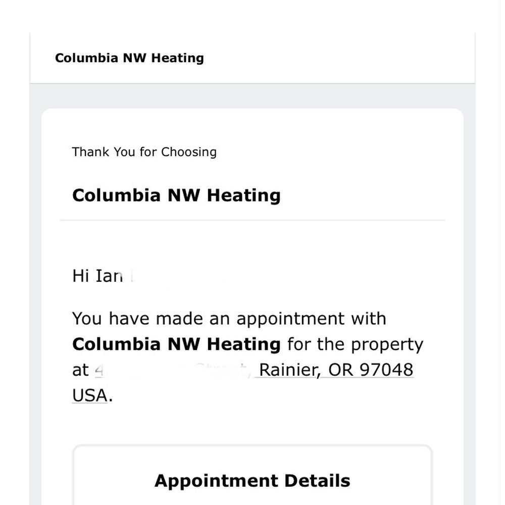 Columbia NW Heating & Air Conditioning - I expect good customer service. Give good and bad reviews - Heating & Air Conditioning/HVAC Near Me - Scappoose, Oregon