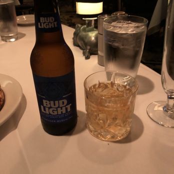 Morton's The Steakhouse - Bourbon and a beer - Steakhouses Near Me - Hackensack, New Jersey