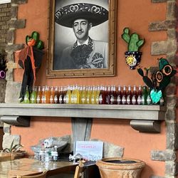 Maria's Mexican Restaurant - Original fireplace