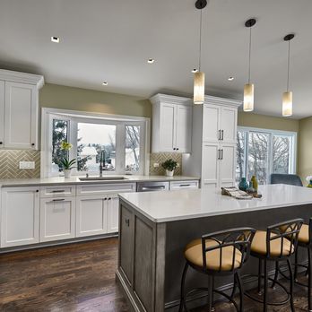 GS Construction - GS Construction completed this kitchen remodel in Hoffman Estates with a stylish island. Hoffman Estates kitchen remodeling contractor. - General Contractors Near Me GS Construction - GS Construction completed this kitchen remodel in Hoffman Estates with a stylish island. Hoffman Estates kitchen remodeling contractor. - General Contractors Near Me