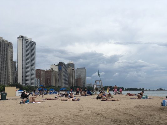 Whispers at Oak Street Beach by null