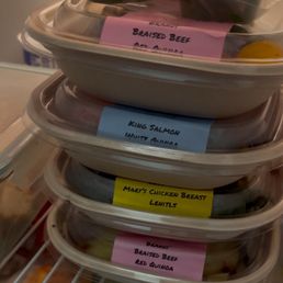Braised beef, Chicken, and Salmon Meal Boxes Braised beef, Chicken, and Salmon Meal Boxes
