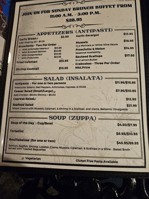 Menu photo 4 Villa Capri Seabrook, TX