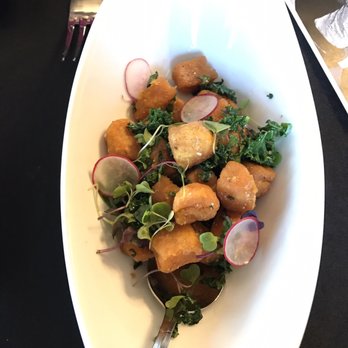 The Charleston Draper - Sweet potato gnocchi $14 - New American Near Me - Draper, Utah The Charleston Draper - Sweet potato gnocchi $14 - New American Near Me - Draper, Utah