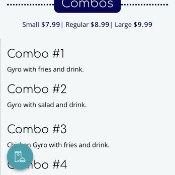 Eat Greek - Combo meals are evidently only for carry out and not for dine in. That's just strange - Mediterranean Near Me - Lewis Center, Ohio Eat Greek - Combo meals are evidently only for carry out and not for dine in. That's just strange - Mediterranean Near Me - Lewis Center, Ohio