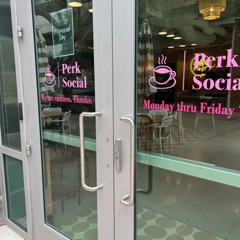 Perk Social - Outside door - Coffee & Tea Near Me - San Diego, California Perk Social - Outside door - Coffee & Tea Near Me - San Diego, California