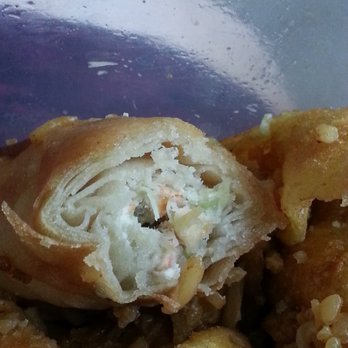 Old St Louis Chop Suey - vegetable egg roll- hardly any vegetable filling but you can see the cornstarch - Chinese Near Me - Bridgeton, Missouri Old St Louis Chop Suey - vegetable egg roll- hardly any vegetable filling but you can see the cornstarch - Chinese Near Me - Bridgeton, Missouri