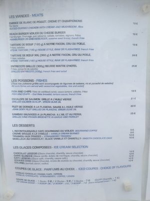 Menu photo 5 Le Voilier Plage Nice, 06