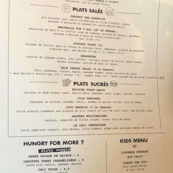 The Cali Sisters - Brunch menu - Desserts Near Me - Paris