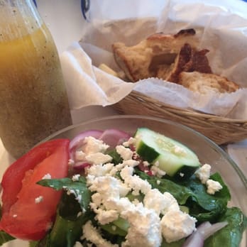Desfina Restaurant - Small Greek salad. - Greek Near Me - Cambridge, Massachusetts