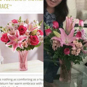 Conroy's Flowers - Left is advertised; right is Reality for $75 - Florists Near Me - Rancho Cucamonga, California