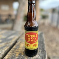 Teays River Brewing & Public House - They got local Triple XXX root beer here