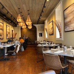 Forked on Main - Contemporary dining room.